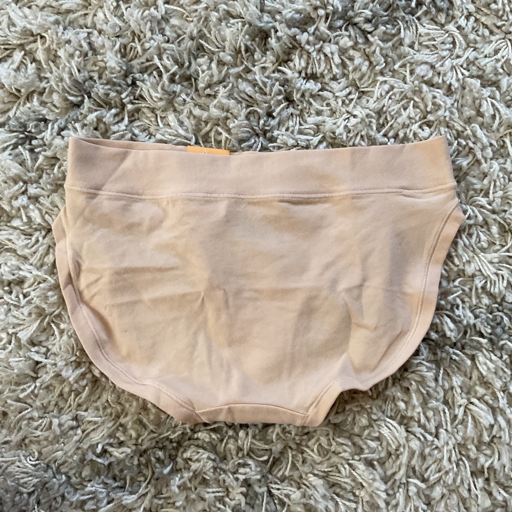 Auden Womens Cotton 4-Way Stretch Bikini Underwear Nude Tan Size M 8-10 NWT - Picture 6 of 9